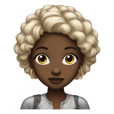 black girl luxury  sticker