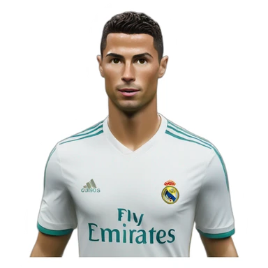 Cristian Ronaldo fait une retourne que sticker