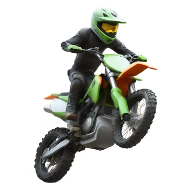 Dragon driving surron electric dirt bike sticker