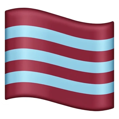 Austria flag with dark burgandy and light blue colour instead  sticker