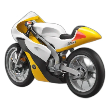 Racing bike sticker