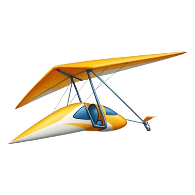 Hang glider sticker
