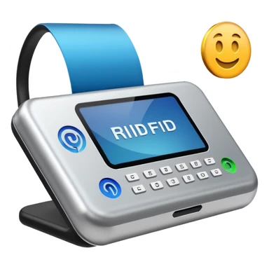 Rfid reader sticker