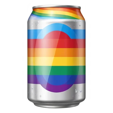 gay light beer can sticker