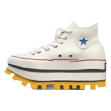 converse platform run star hike sticker