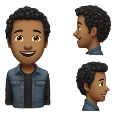 Acteur friends sticker