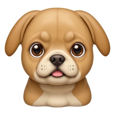 Pug-beagle  sticker