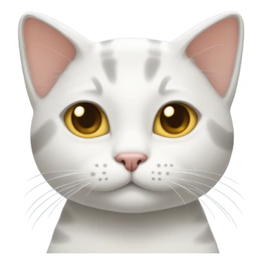 Cat purring  sticker