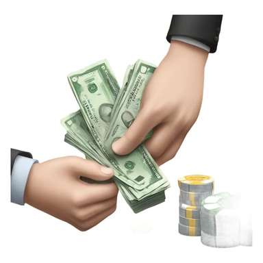 Betting Money sticker