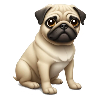 Pug  sticker
