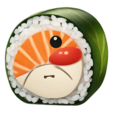 sushi roll sticker