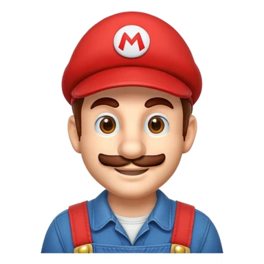 Mario from Mario Bros sticker