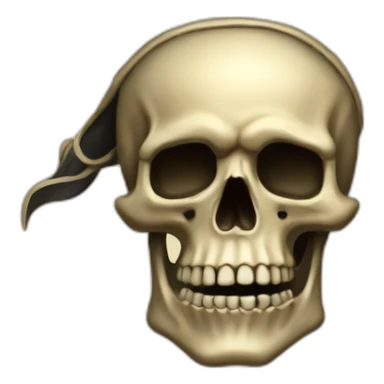 pirate-skeleton-memento-mori sticker