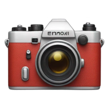 photo camera sticker