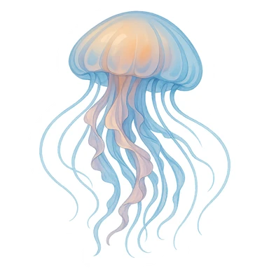 Jellyfish sticker