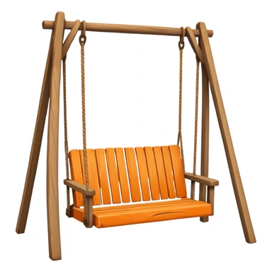 orange swing sticker