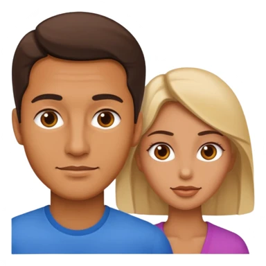 male and female sticker