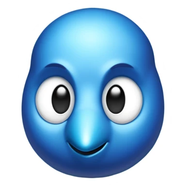 blue kiwi ai agent sticker