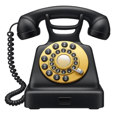 Telephone sticker