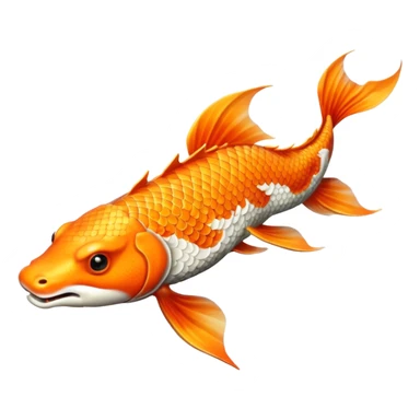 Koi-Dragon, full body sticker
