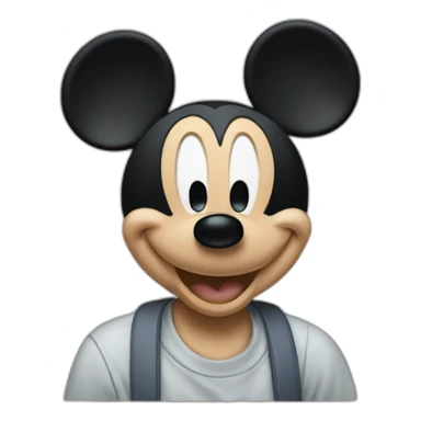 mickey mouse its fine meme sticker