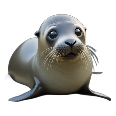 fur seal sticker