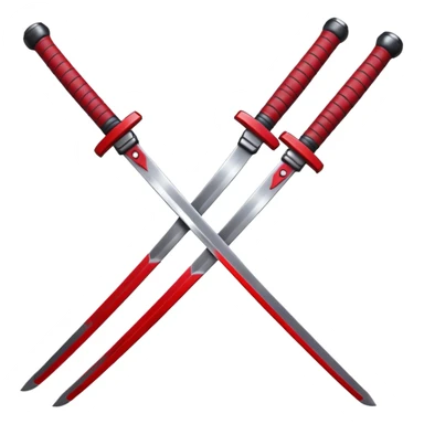 Deadpool's Katanas sticker