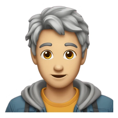 Clin d'œil coeur sticker