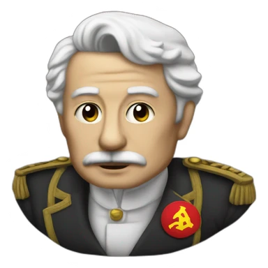 comunist overlord sticker