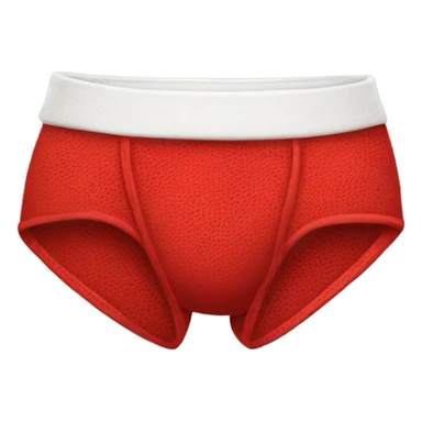 red underwear  sticker