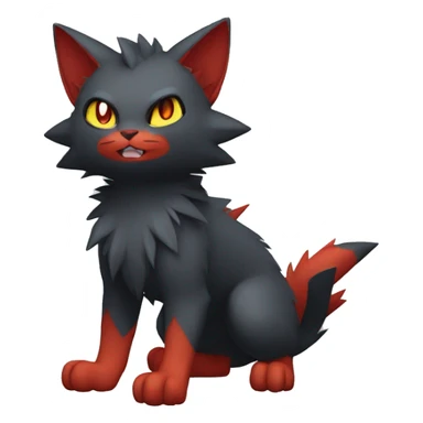 Torracat-Zoroark-Litten full body sticker