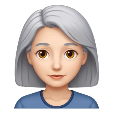 👩🏻‍🦳 sticker