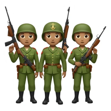 army squad sticker