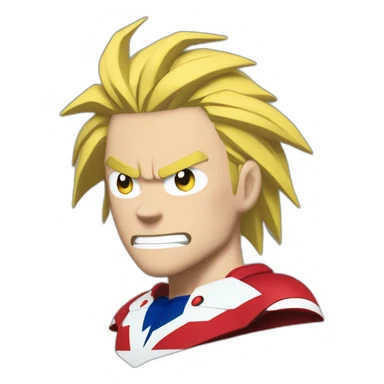All Might sticker
