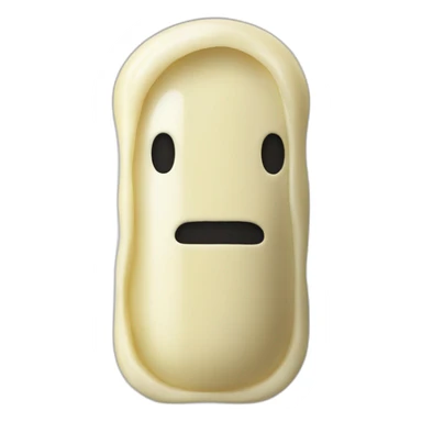 mayonnaise no face sticker