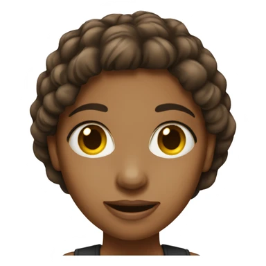 Pay with card brown hair girl sticker