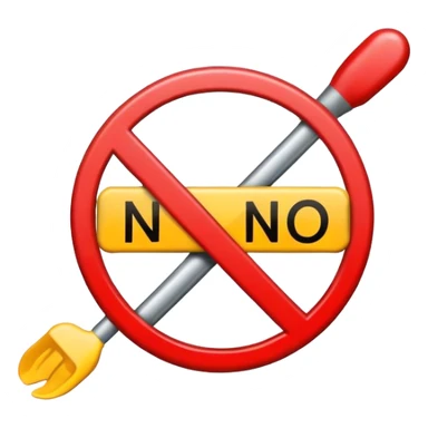 Sign saying no means no sticker