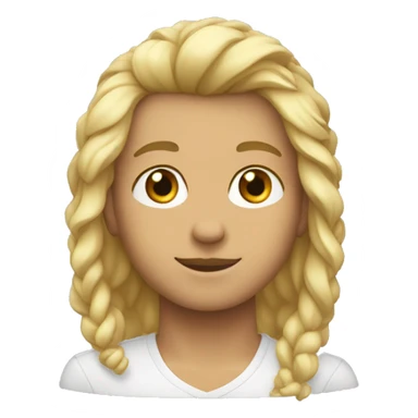 joven blanco con pelo puntiagudo sticker