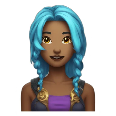 jinx lol arcane sticker