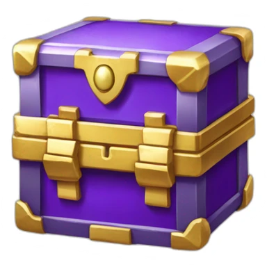 Pokemon Game LootCase Purple Chaotic Color Legendary Epic Rich Treasure sticker