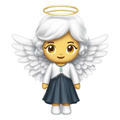 angel hello kitty  sticker