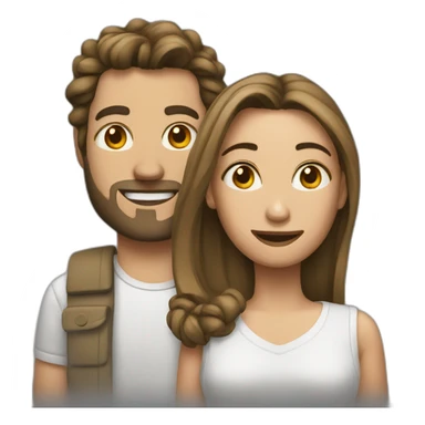 a drug couple sticker