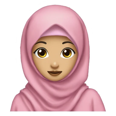 kawaii harajuku niqab muslim hijabi  sticker