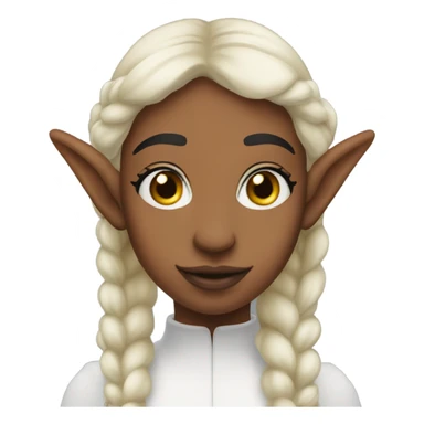 Elf clear lip close  sticker