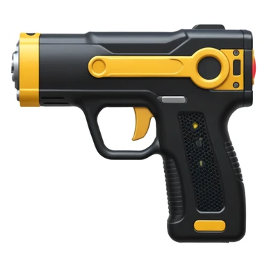 A taser gun sticker