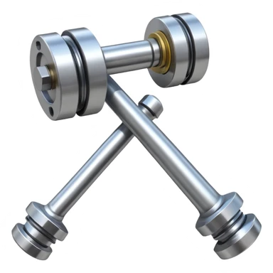 Pistón y biela motor sticker