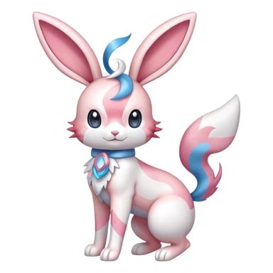 Sylveon-Bunny-Pokémon full body sticker