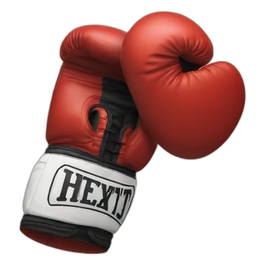 boxing gloves sticker