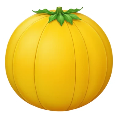 whole yellow melon  sticker