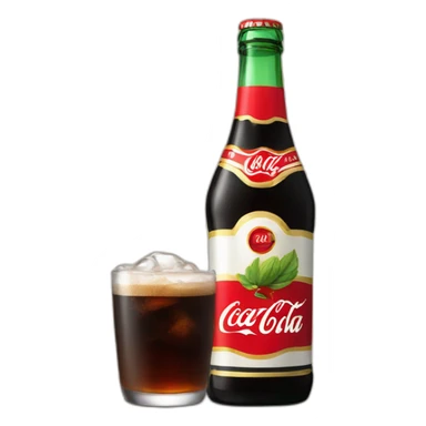 fernet with coca cola long cup sticker